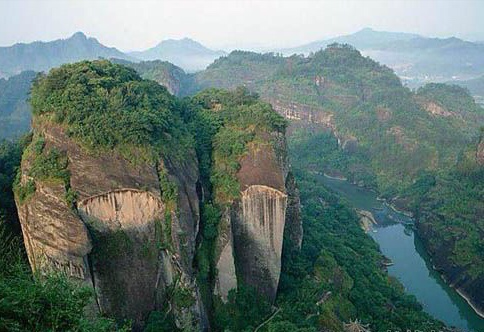 southeast geography wuyishan region landforms scenic main china islands spots lowlands real